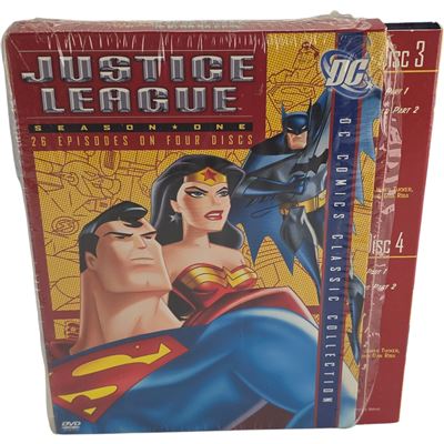 Justice League – Saison 1 – Coffret 4 DVD Zone 1