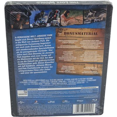 Le Monde perdu : Jurassic Park Blu-ray SteelBook édition Limitée 2015 Region B