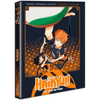 Haikyu!! Saison 1 Complète 25 Episódes / Haikyu Los Ases Del Voley. Temporada 1 Completa. 25 Episodios (Blu Ray) - 1