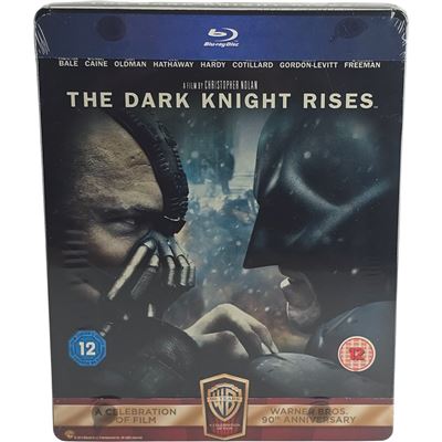 The Dark Knight Rises Blu-ray Steelbook Zavvi Édition Limitée 2017 Region Libre