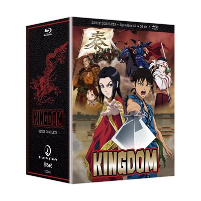 Kingudamu Season 1 Episodes 1 to 38 / Kingdom Temporada 1 Episodios 1 a 38 (Blu Ray)