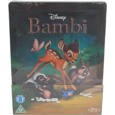 Bambi :Blu-ray SteelBook Débossé Zavvi Disney Collection 2014 édition limitée Libre