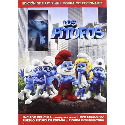 Les Schtroumpfs (2011( 3D) (figure) / The Smurfs (DVD)