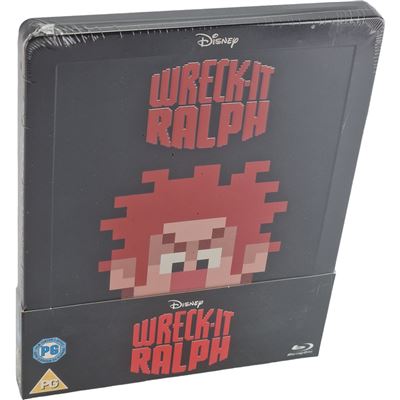 Les Mondes de Ralph Blu-ray SteelBook Disney Zavvi Limitée 2014 Region Libre