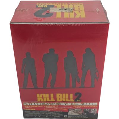 Kill Bill Vol. 2 DVD +T-shirt collector +cartes, flyer+livret Limited Japanese Box Zone 2