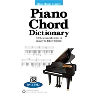 Mini Music Guides Piano Chord Dictionary by Other Alfred Music - 1