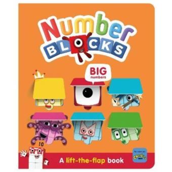 Numberblocks Big Numbers A Lift the Flap Book by Sweet Cherry Publishing - 1