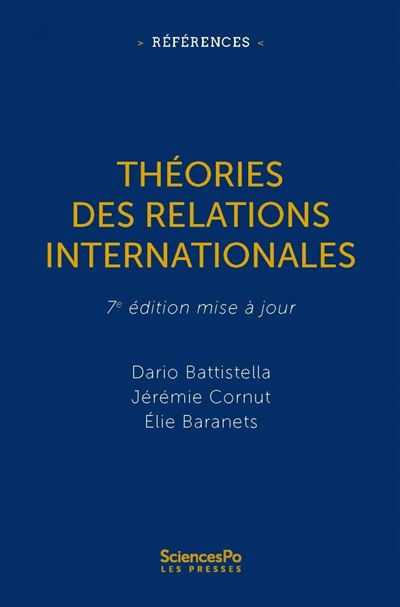 Presses De Sciences Po Clair Théories Des Relations Internationales - 7E Édition 6Ème Édition Mis À Jour - Dario Battistella - Broché - Etude