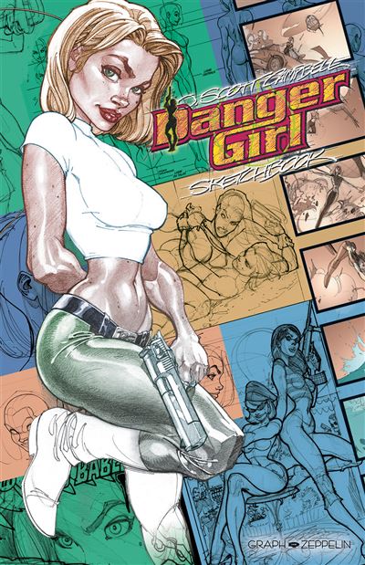 Danger girl - sketchbook