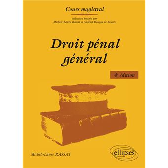 Droit pénal général - 4e édition - 1