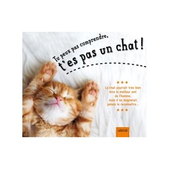 Tu peux pas comprendre, t'es pas un chat ! - 1