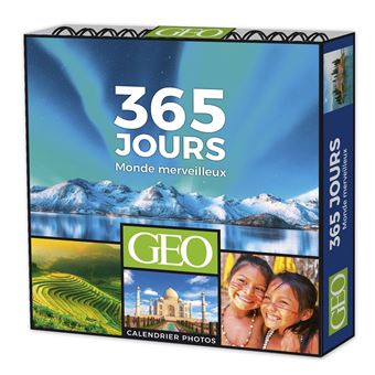 365 JOURS MONDE MERVEILLEUX CALENDRIERS GEO - 1