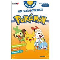 Promo Cahier de texte 15x21 cm licence officielle pokemon chez