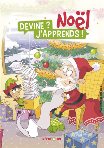 Devine j'apprends - noel Apprendre en riant - Ella Coalman - Recrealire - broché - Scolaire / Universitaire