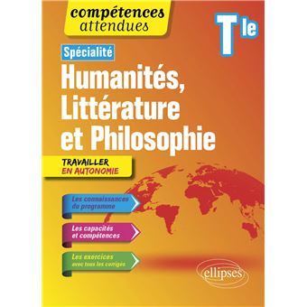 Spécialité Humanités, Littérature et Philosophie. Terminale.