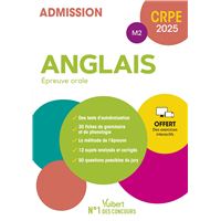 Anglais epreuve orale d'admission crpe 2024-2025
