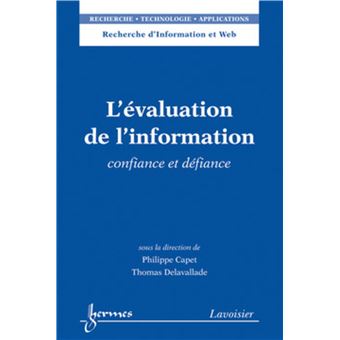 L'évaluation de l'information