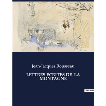 Lettres ecrites de  la montagne - 1