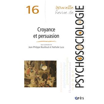 Nrp 16 - croyance et persuasion - 1