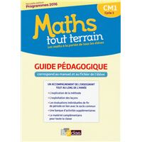 Maths tout terrain CM1 2017 Livre du maître - Manuel et fichier de l'élève