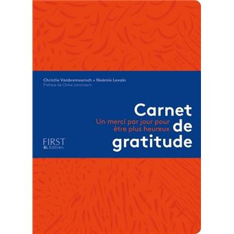  Mon carnet de gratitude - Chauvet, Anne-Sophie - Livres