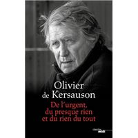 De l'urgent, du presque rien et du rien du tout