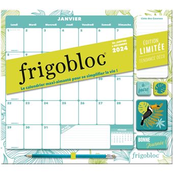 Frigobloc mensuel à personnaliser avec vos photos ! (édition 2024