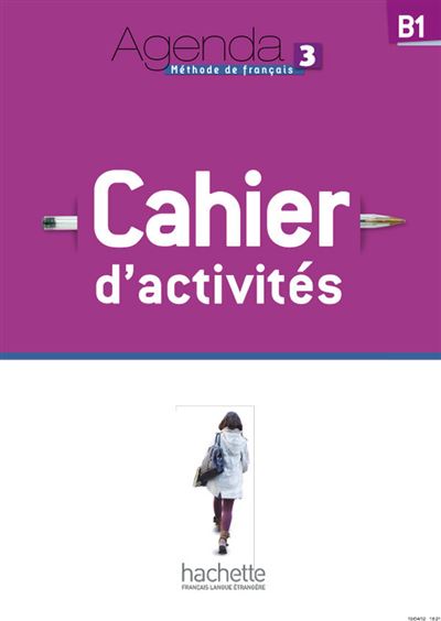 Agenda 3 - Cahier d'activités + CD audio - Murielle Bidault - broché