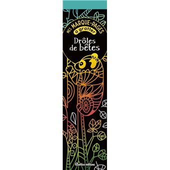 Lot De 24 Marque-pages à Gratter Pour Enfants, Motif