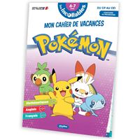 Les Incollables -  : Cahier de vacances 2026 Pokémon - Les incollables - CP au CE1 - 6/7 ans