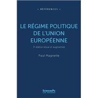 Le régime politique de l'Union européenne