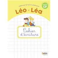 LEO ET LEA 2019 – Cahier d'écriture CP
