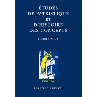 Études de patristique et d'histoire des concepts - 1