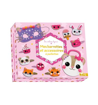 Fnac.com : Retrait 1h en magasin gratuit & livraison gratuite à domicile à partir de 35€ d'achat de livre. Mes barrettes et accessoires à paillettes - coffret avec accessoires - Jeux livres objets. Découvrez des nouveautés, des coups de cœur, des avis d'internautes, …