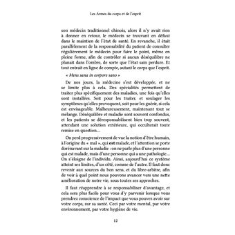 Les Armes du corps et de l'esprit