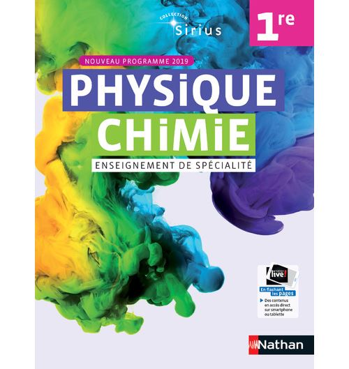 Physique chimie 1re enseignement de spécialité : nouveau programme 2019 - Image 3
