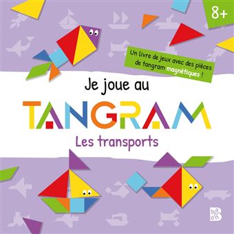 Je joue avec un Tangram - Les transports