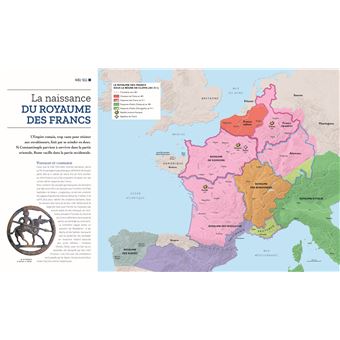 L'Histoire de France par les cartes - relié - Didier Chirat, Livre