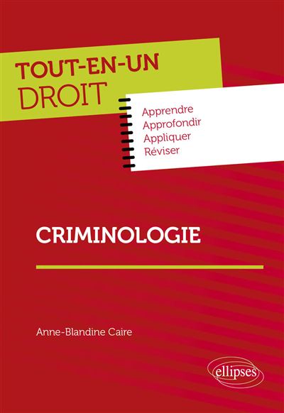 Fnac.com : Retrait 1h en magasin gratuit & livraison gratuite à domicile à partir de 35€ d'achat de livre. Criminologie - Scolaire / Universitaire. Découvrez des nouveautés, des coups de cœur, des avis d'internautes, …
