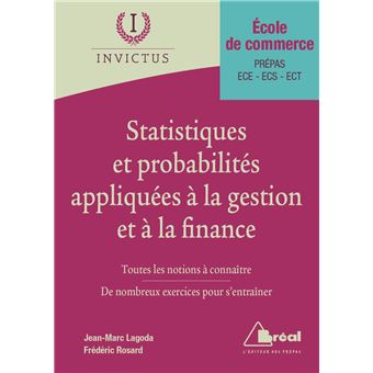 Statistiques et probabilités appliquées à la gestion et à la finance - 1