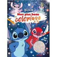 Disney Stitch - Mon plus beau coloriage (Stitch, Angel, Leroy) - Avec strass