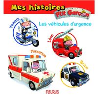 P'tit Garçon -  : Mes histoires P’tit garçon - les véhicules d'urgence