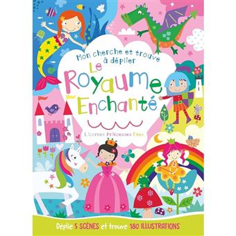 Mon cherche et trouve à déplier - Le Royaume enchanté - 1