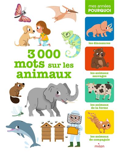 3 000 mots sur les animaux