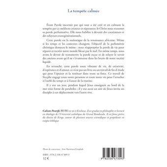 La tempête calmée