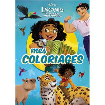Encanto : La Fantastique Famille Madrigal - ENCANTO, LA FANTASTIQUE FAMILLE MADRIGAL - Mes Coloriages - Disney - 1