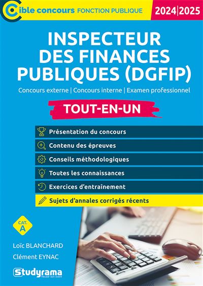 Inspecteur des finances publiques (DGFiP) – Tout-en-un (Catégorie A ...