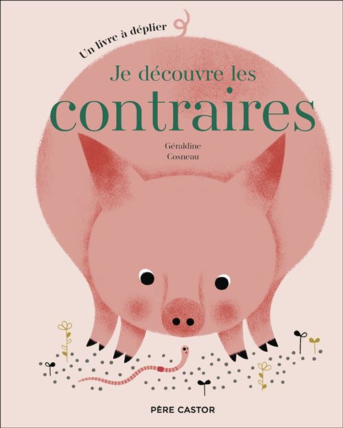Couverture de Je découvre les contraires de Géraldine Cosneau
