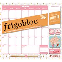 Frigobloc Le calendrier Ultra Simple pour une famille organisée ! (de sept.  2023 à déc. 2024) - Agenda - Informatique & Communication - Livre