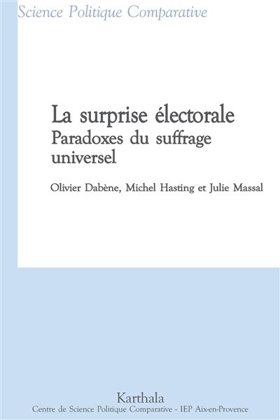 La surprise électorale - paradoxes du suffrage universel
